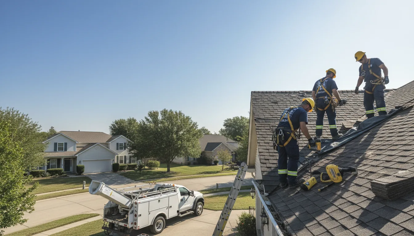 Emergency Roof Repair in Harrogate, TN near me
